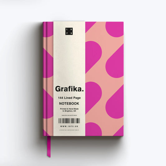 Grafika Heart A5 Lined Notebook