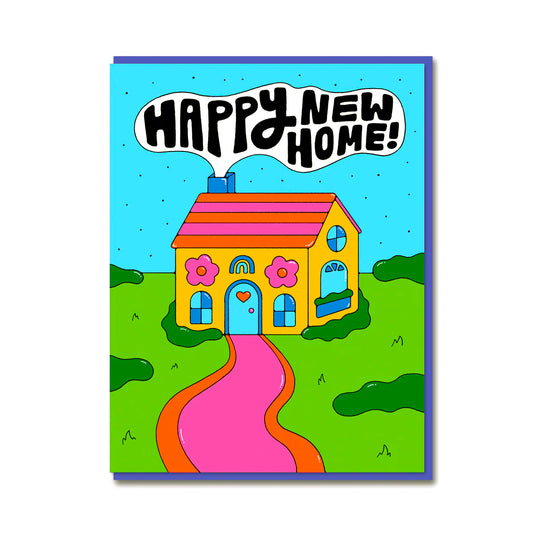 Happy New Home Greetings Card