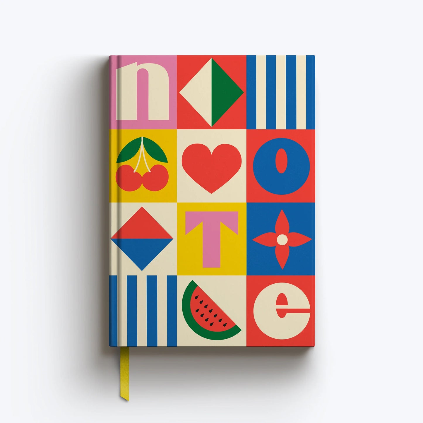 Alice Bureau Patterned A5 Lined Notebook