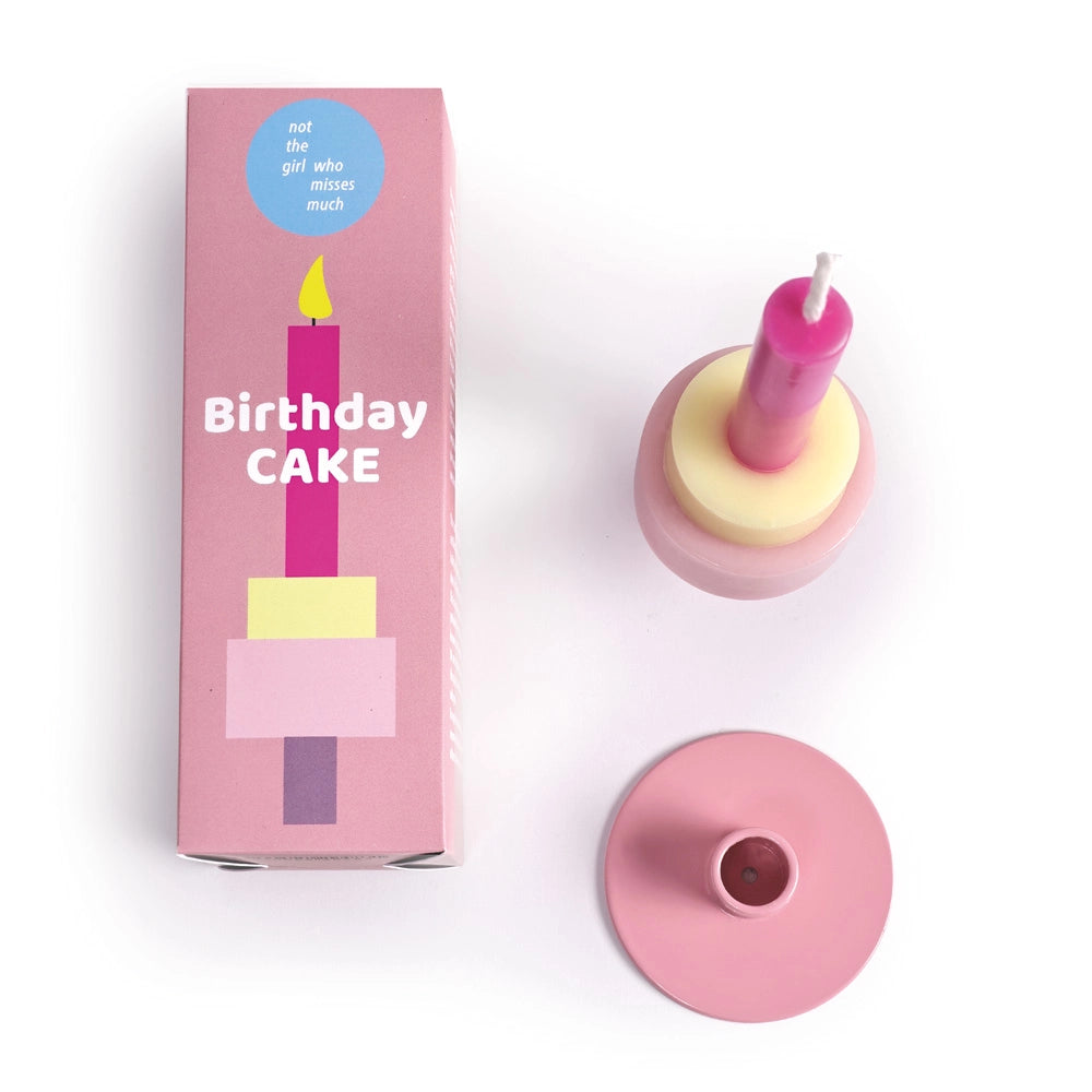 Party Candle Birthday Cake