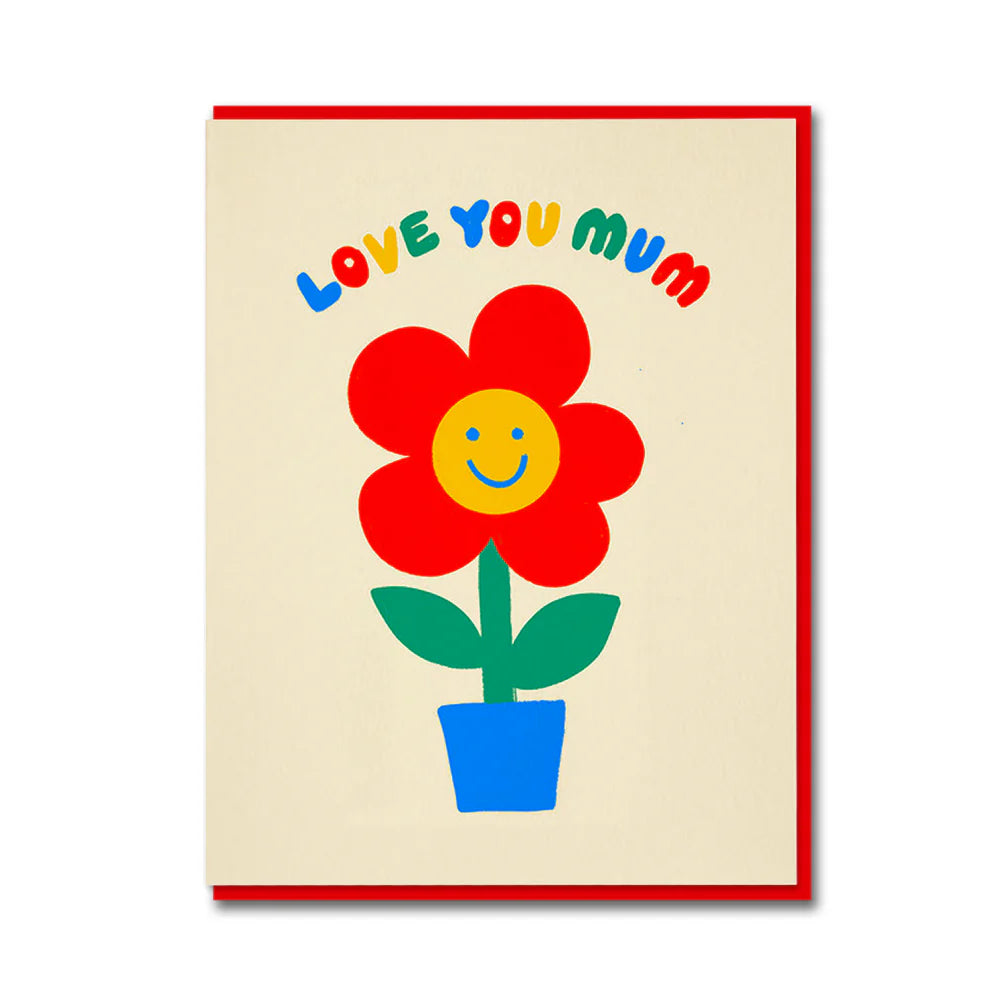 Flowerpot Mum Card
