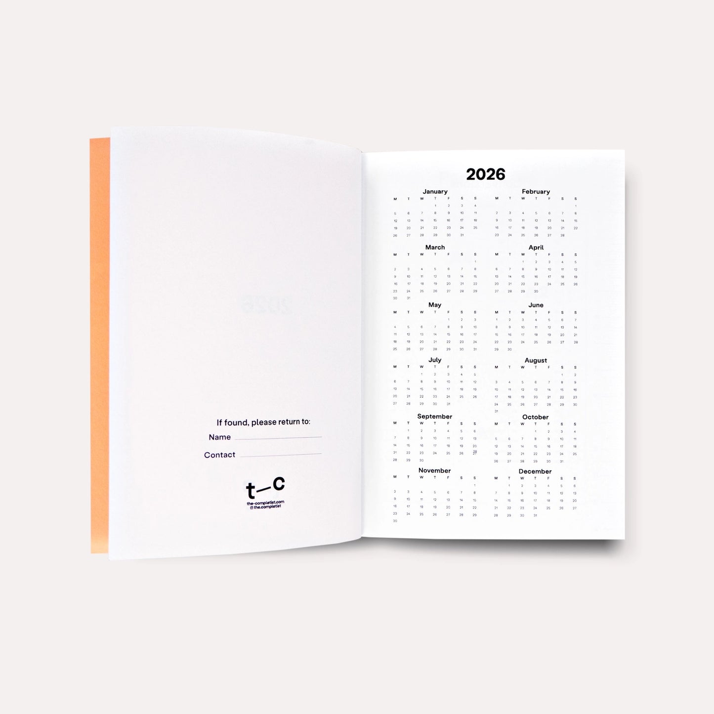 Signal 2026 Dated Pocket Weekly Planner