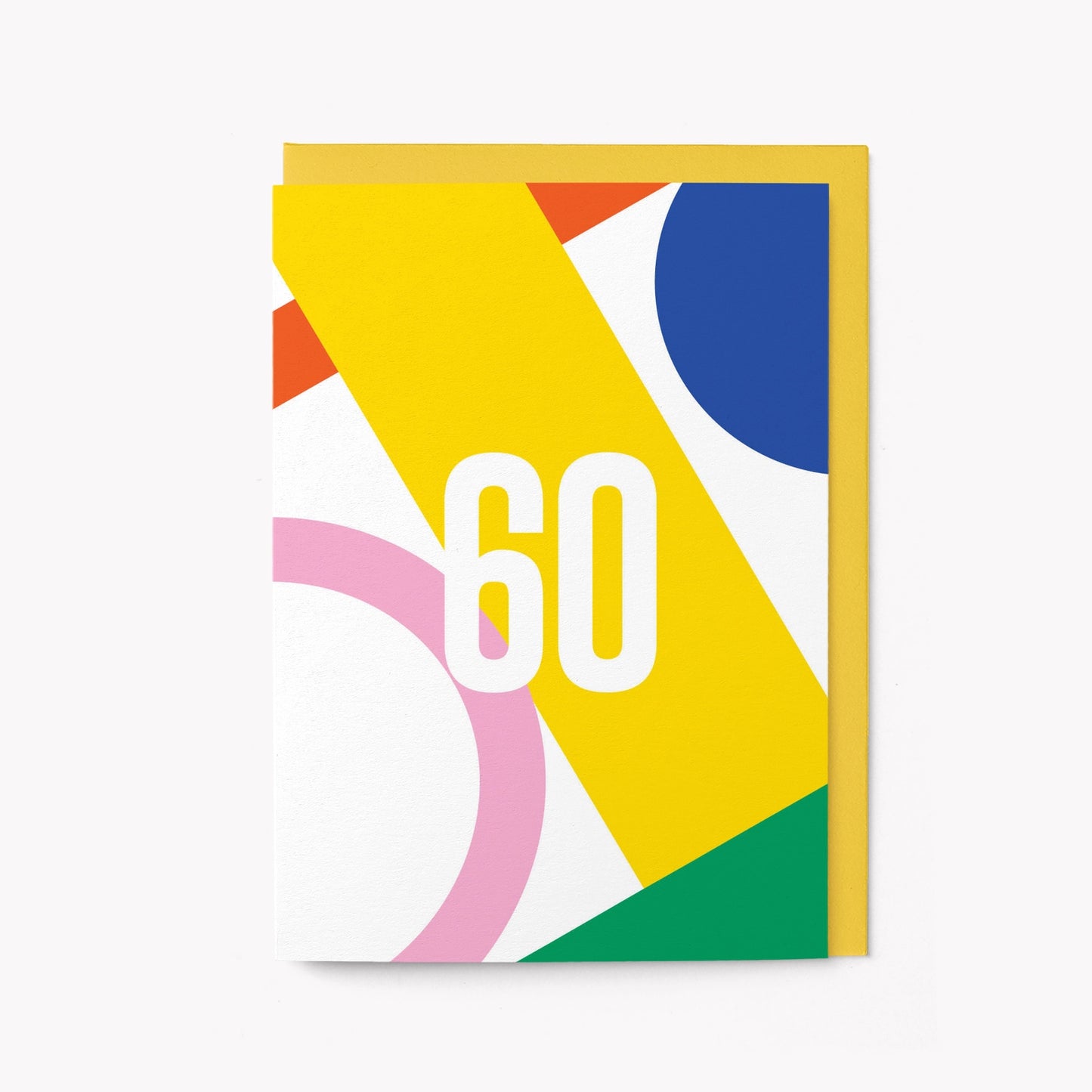 60th Birthday - Age Greeting Card