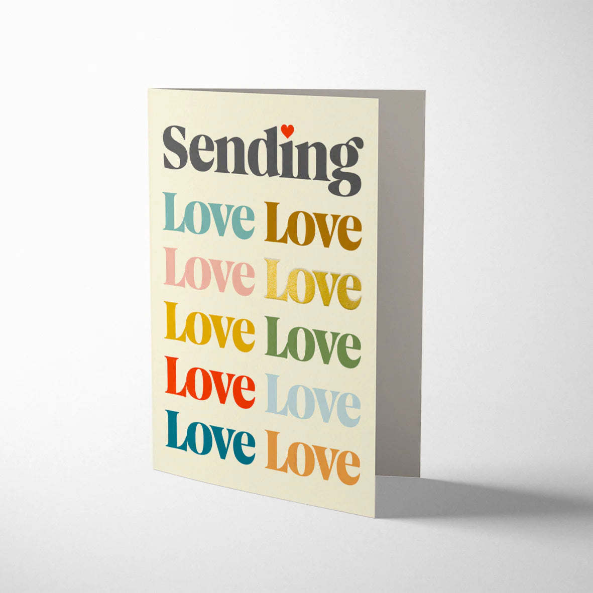 Sending Love Card
