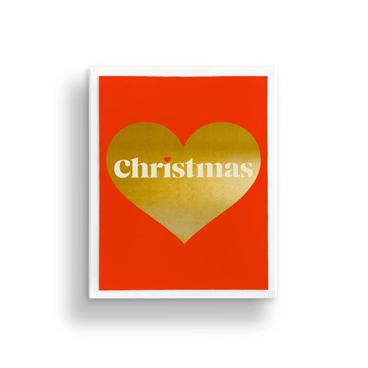 Christmas Heart Box Set -  Box of Christmas Eight Cards