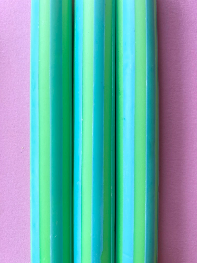 Pinstripe Candle