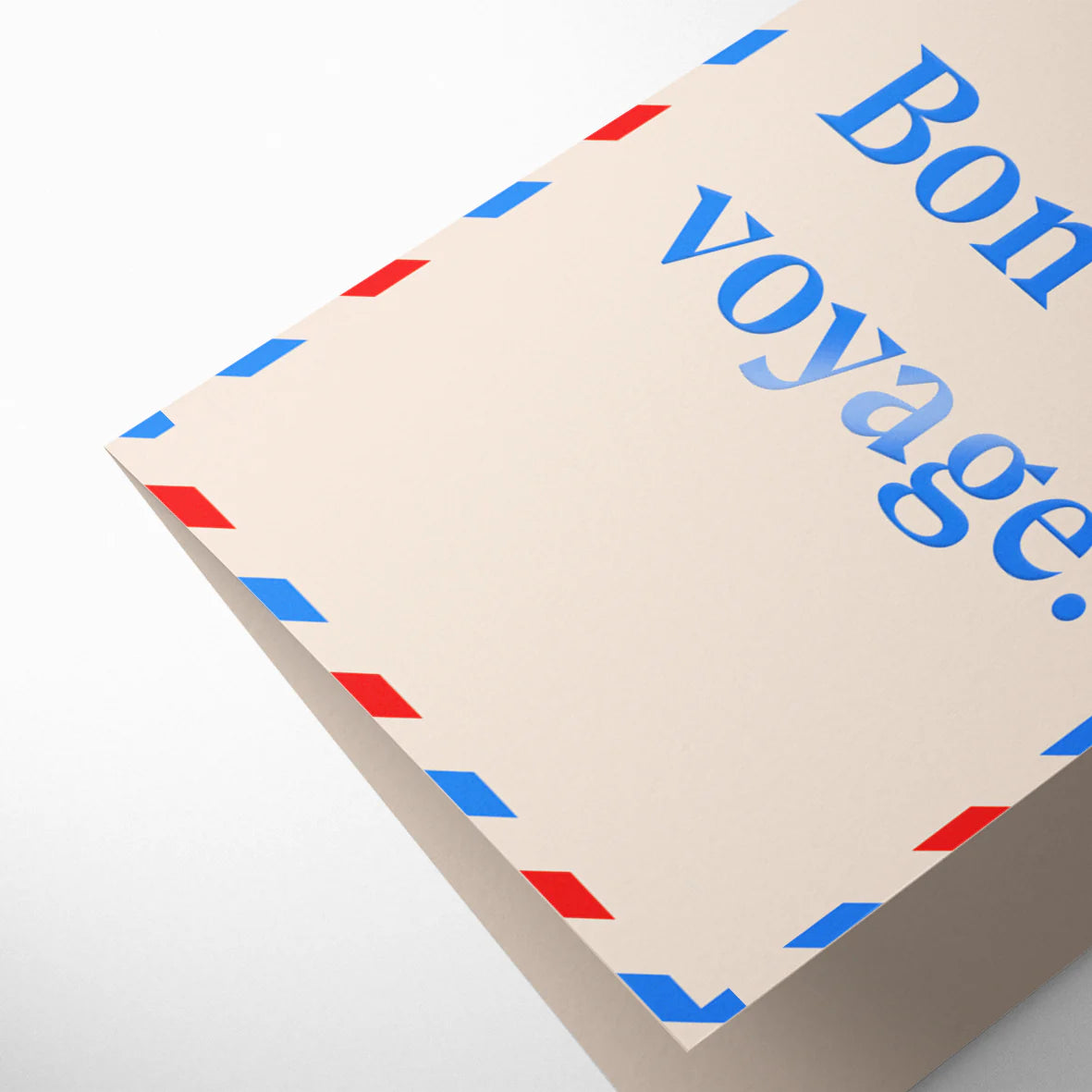 French Twist: Bon Voyage Letter