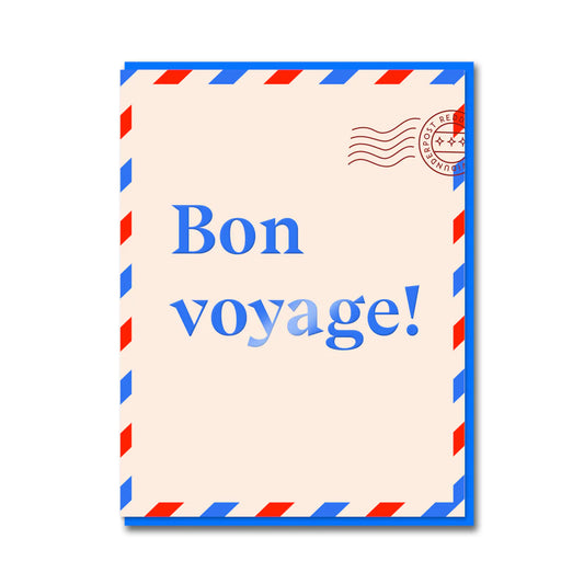 French Twist: Bon Voyage Letter