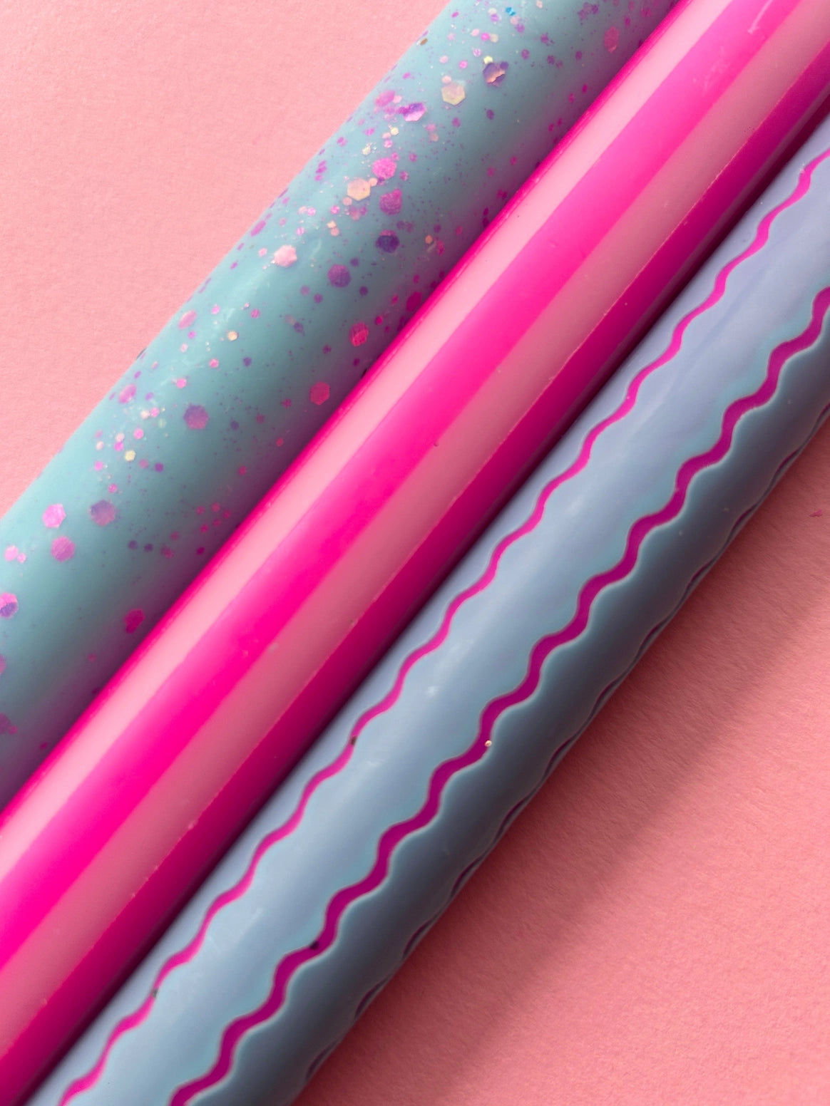 Barbie Party Dip Dye Dinner Candles Trio