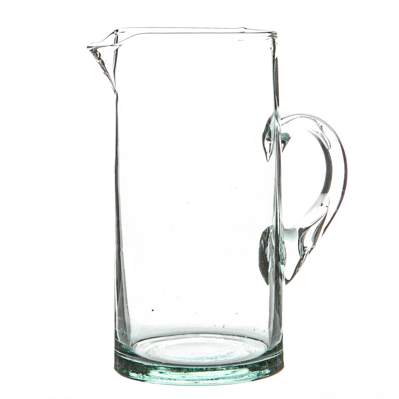 Nicola Spring Jebel Recycled Glass Jug 1L