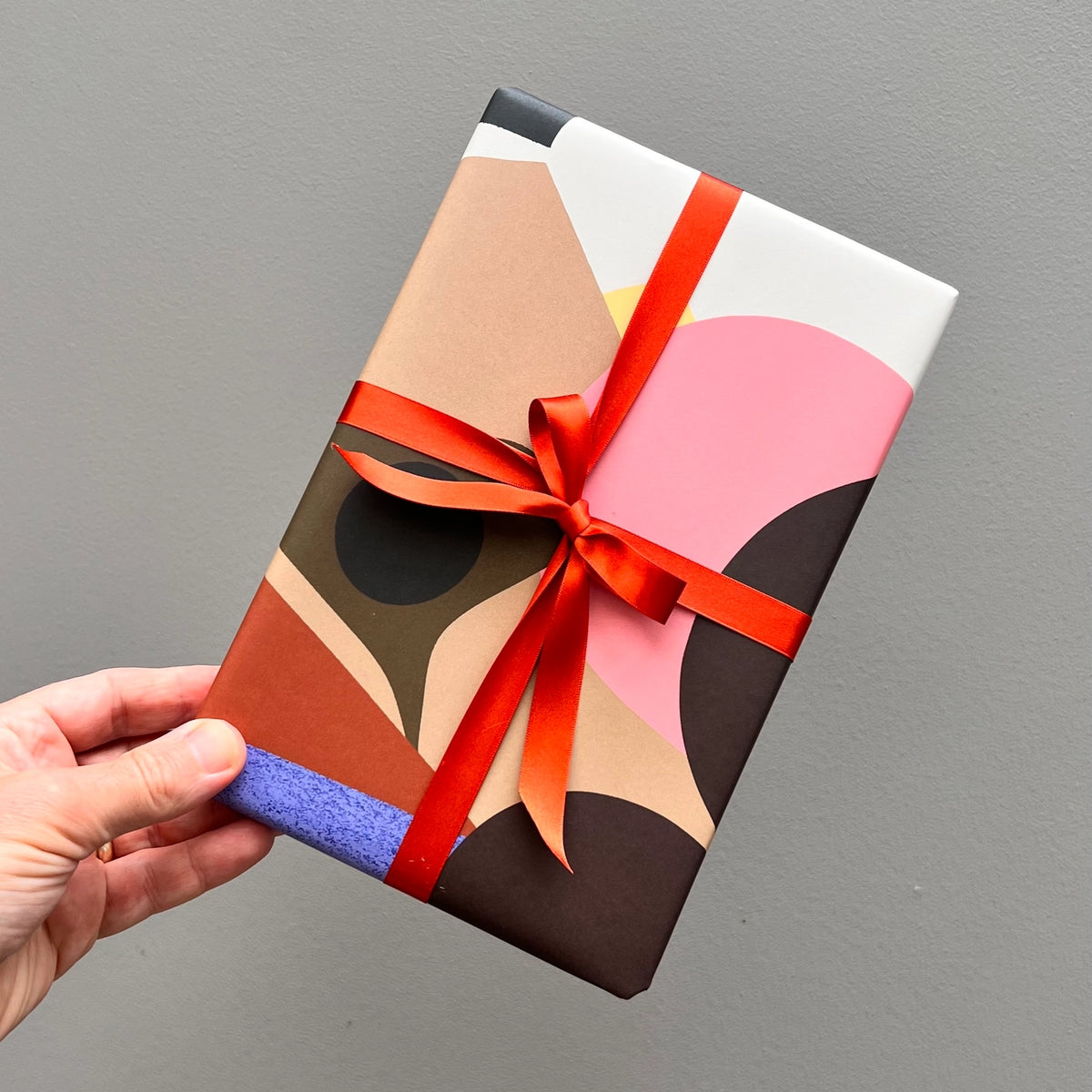 Abstract Colourful Collage Palette Art Gift Wrap