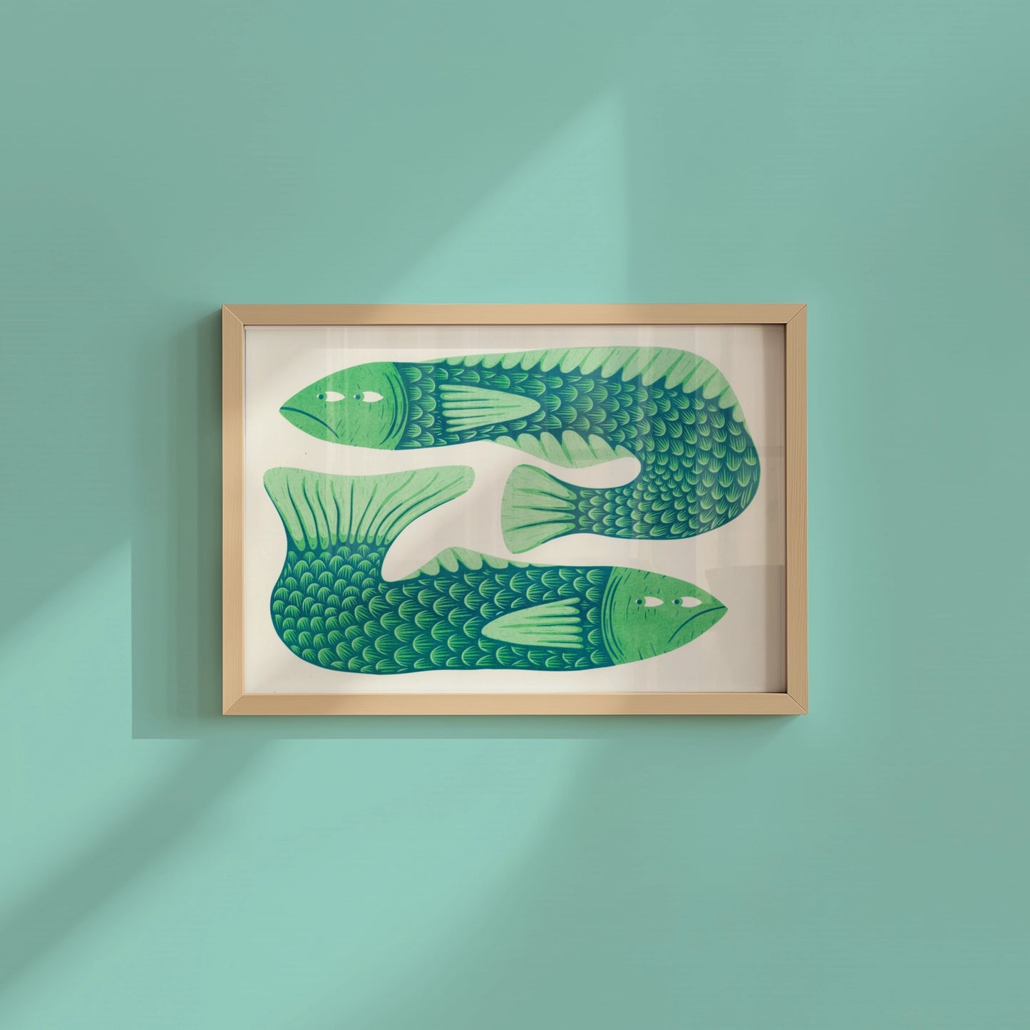 Gill Behaviour Riso Print