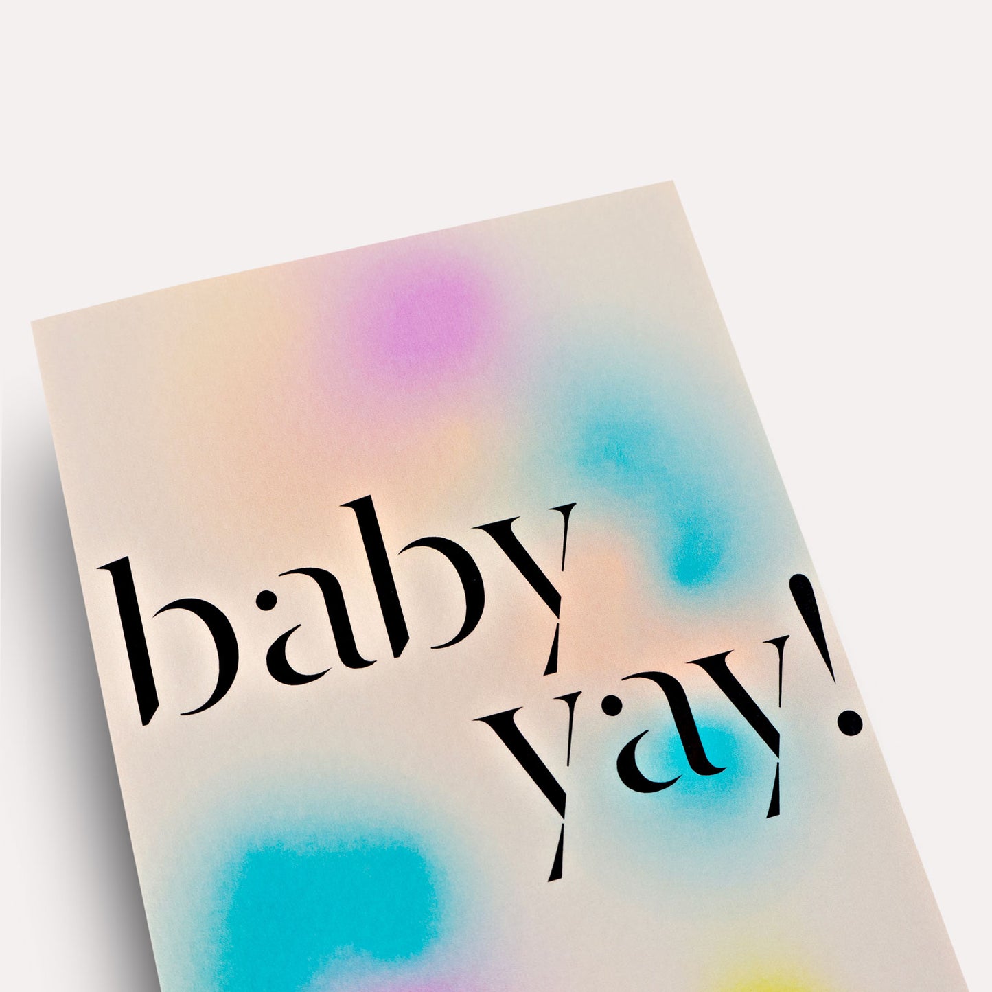Baby yay! Card
