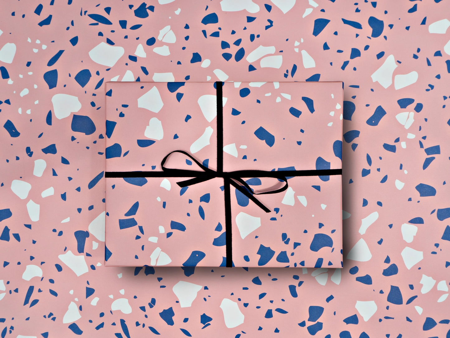 Pink Terrazzo Gift Wrap