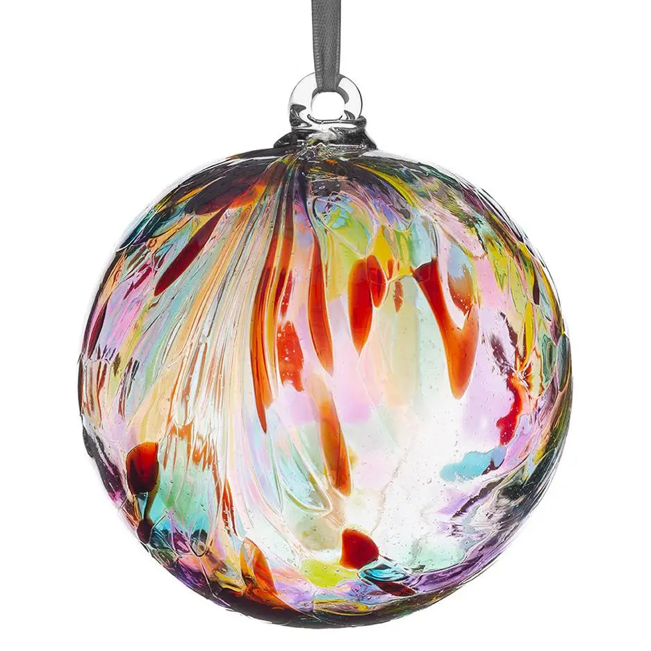 Glass Bauble in Multicolour