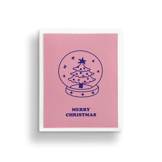 Snow Globe Christmas Box Set - Box of Eight Cards