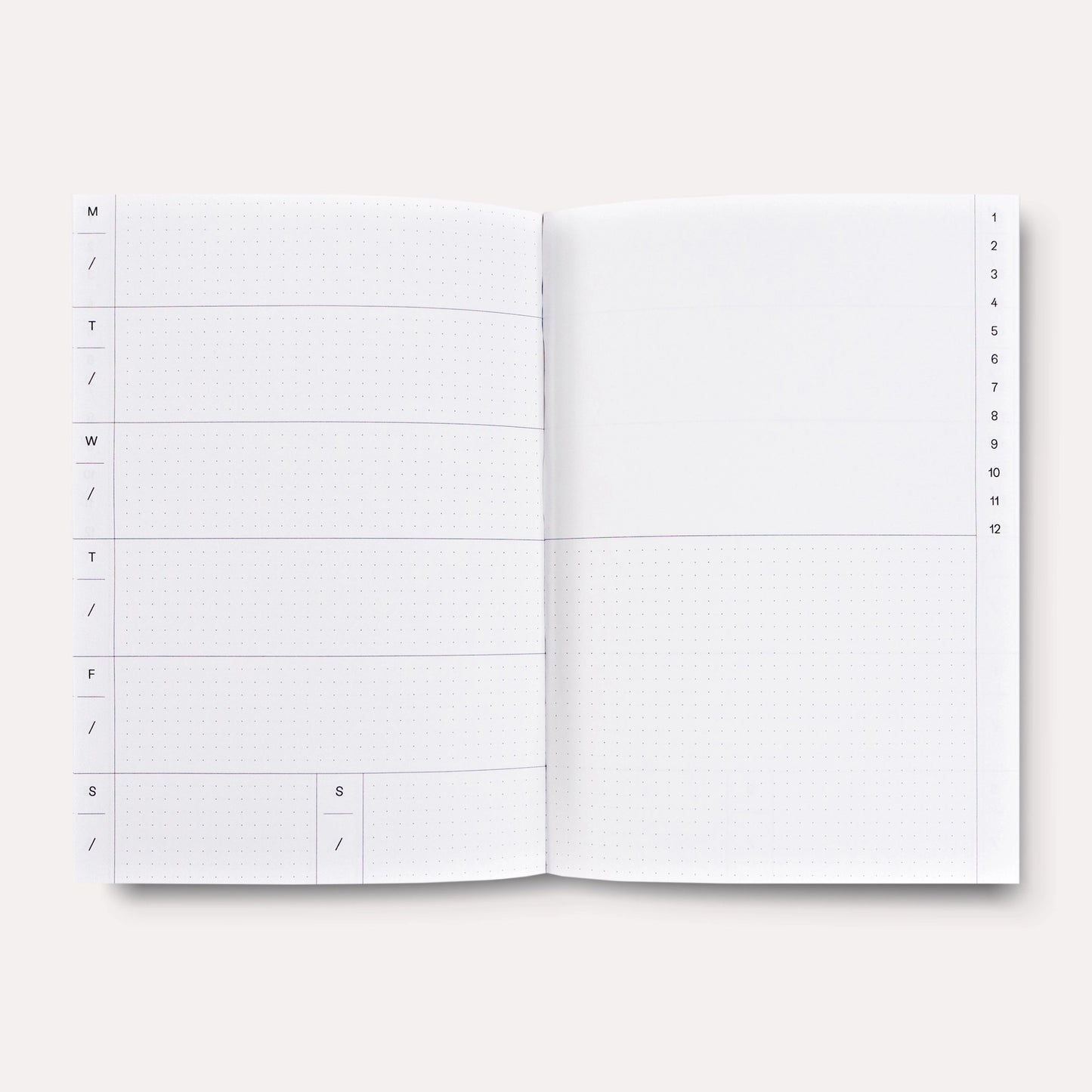 Palermo Undated Weekly Planner Book