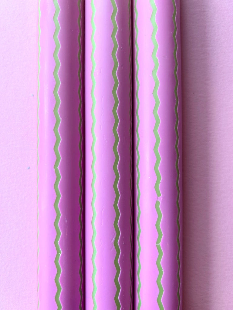 Neon Wiggle Candle