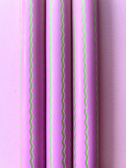 Neon Wiggle Candle