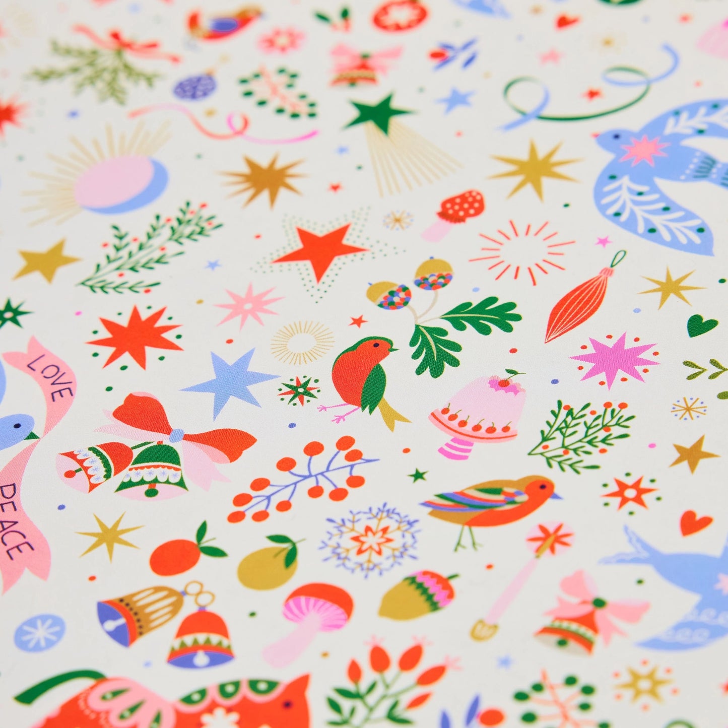 Whimsical Christmas Wrapping Paper
