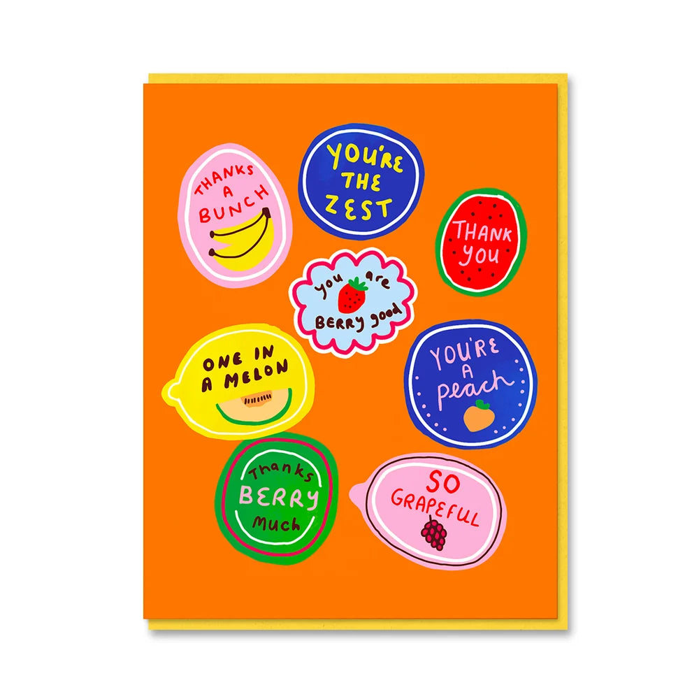 Señorita Flo: Fruit Stickers