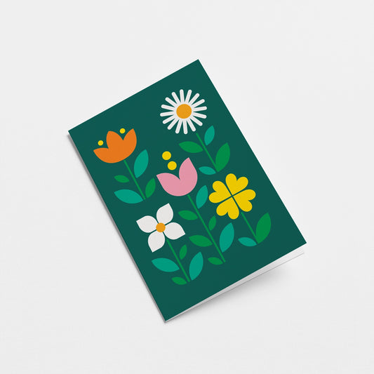 Flower 10 Card