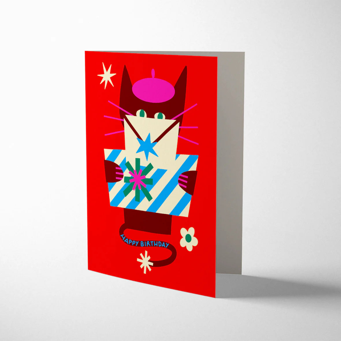Beret Birthday Card