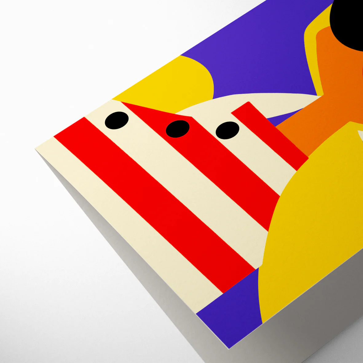 Stripe Birthday Card