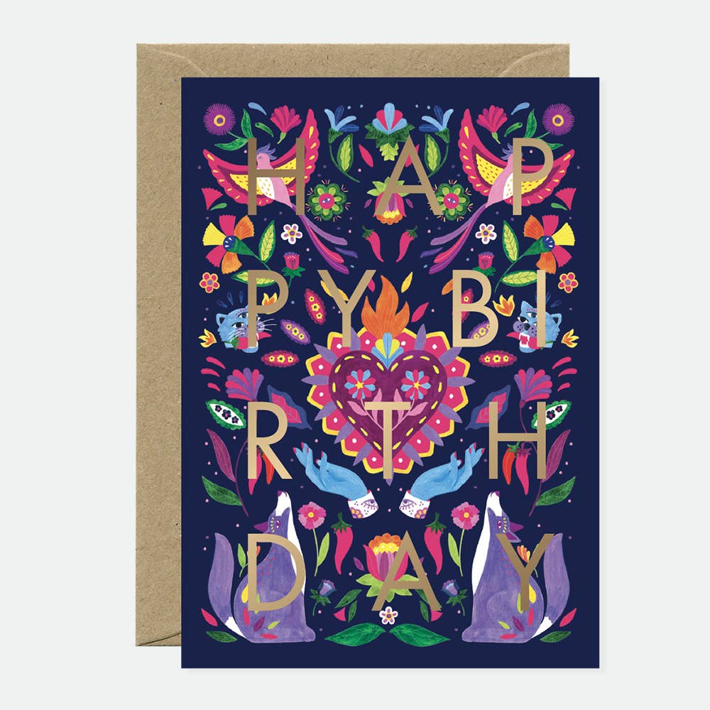 Mexican Inspired Birthday Card