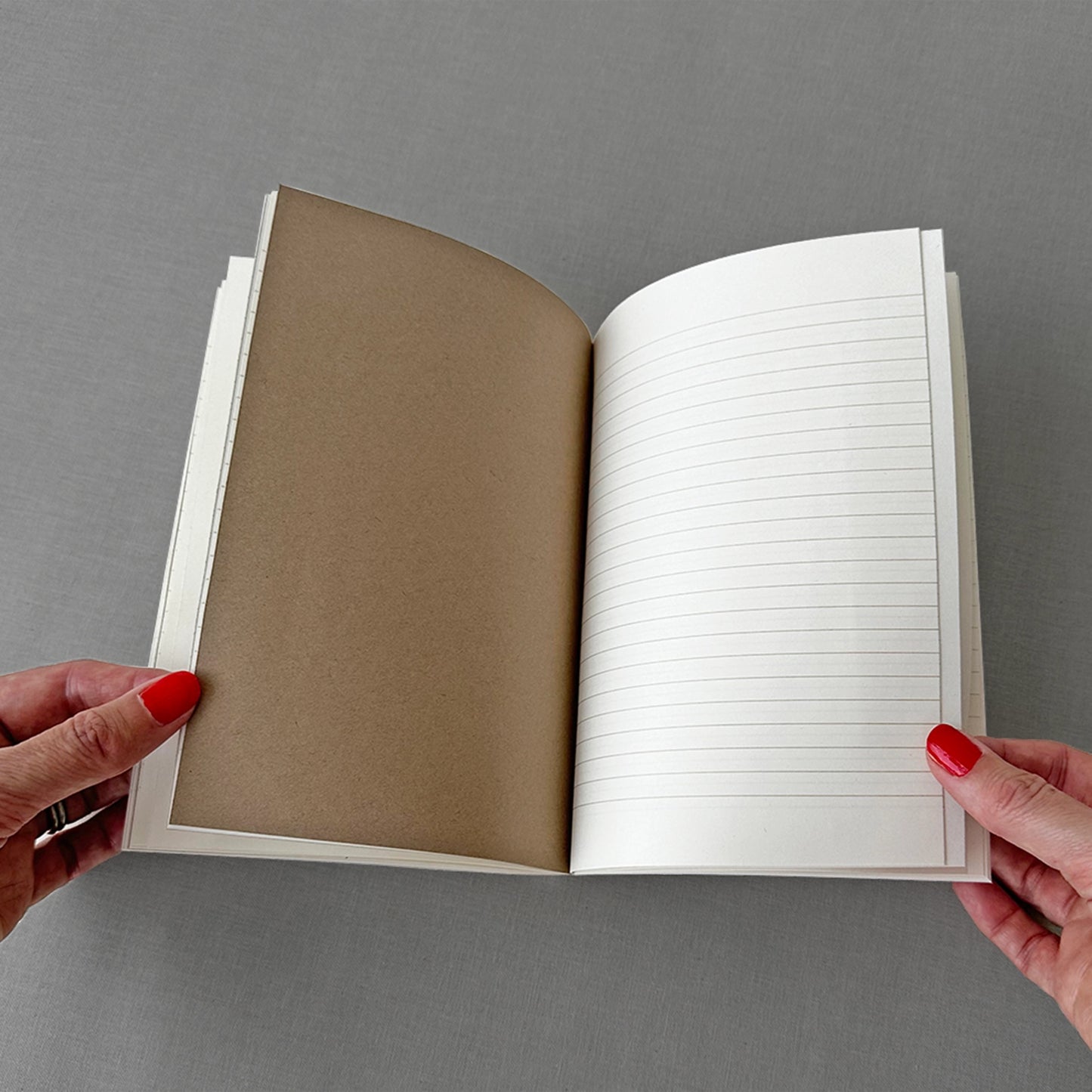 Camper Van Journal with lined, plain and dot grid pages and integrated envelopes