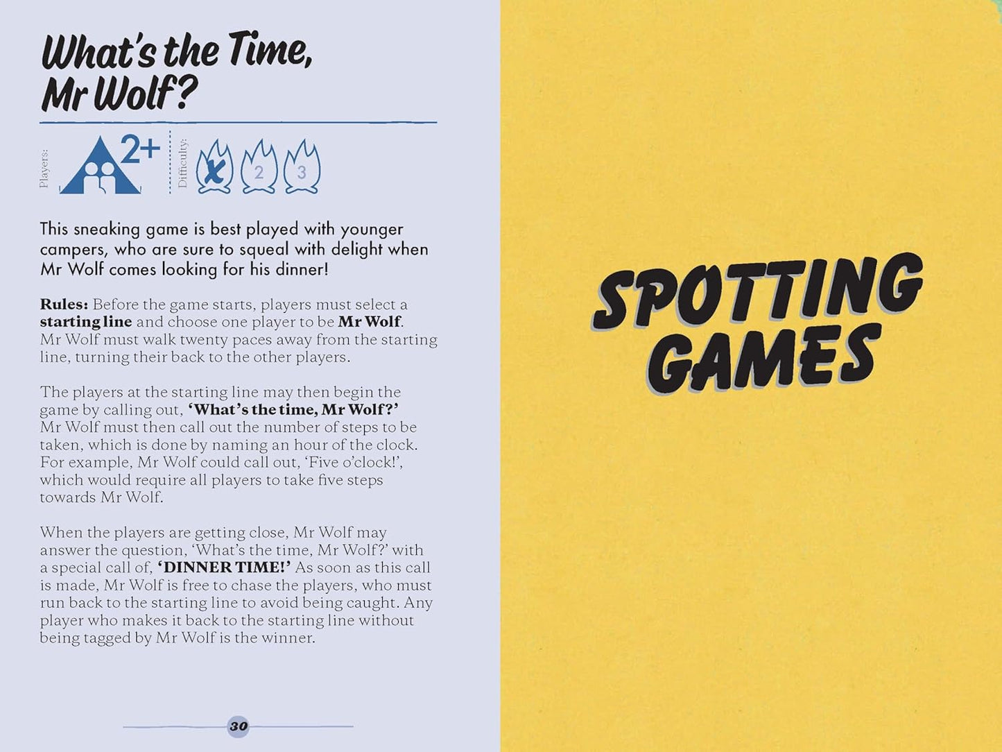 Family Camping Games: A Pocket Book of Activities, Games and Puzzles to Play Around the Campfire