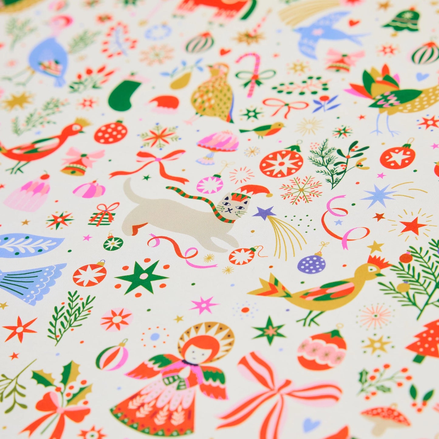 Whimsical Christmas Wrapping Paper