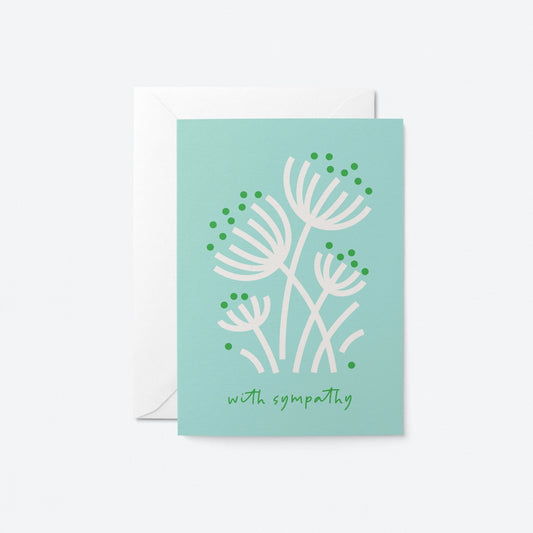 With Sympathy Card