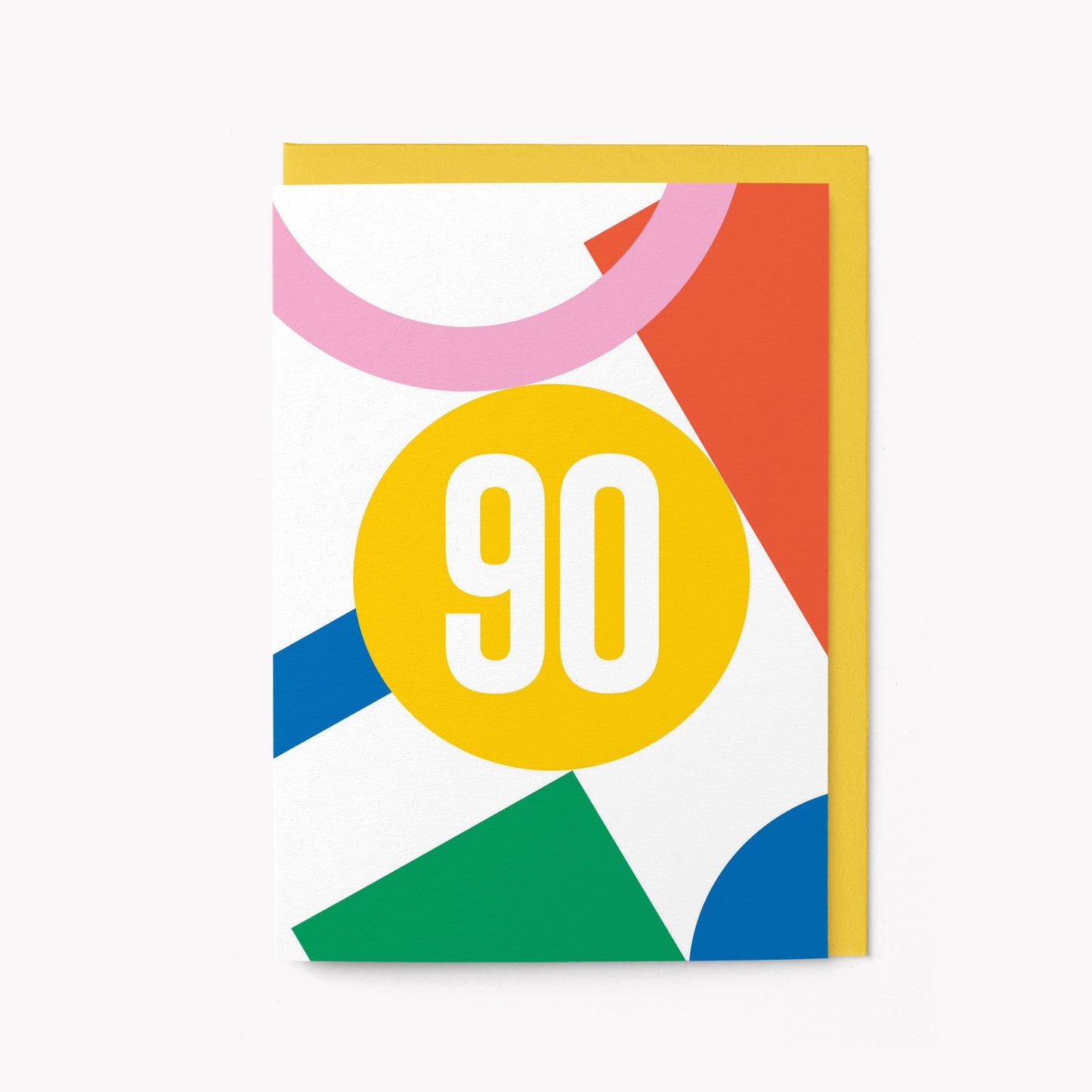 90th Birthday - Age Greeting Card