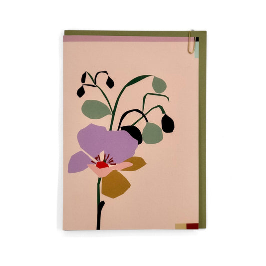 Pretty Poppy Greeting Card