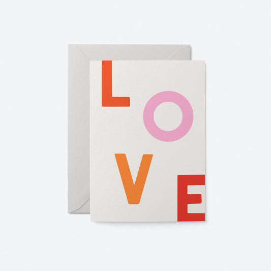 L O V E Card