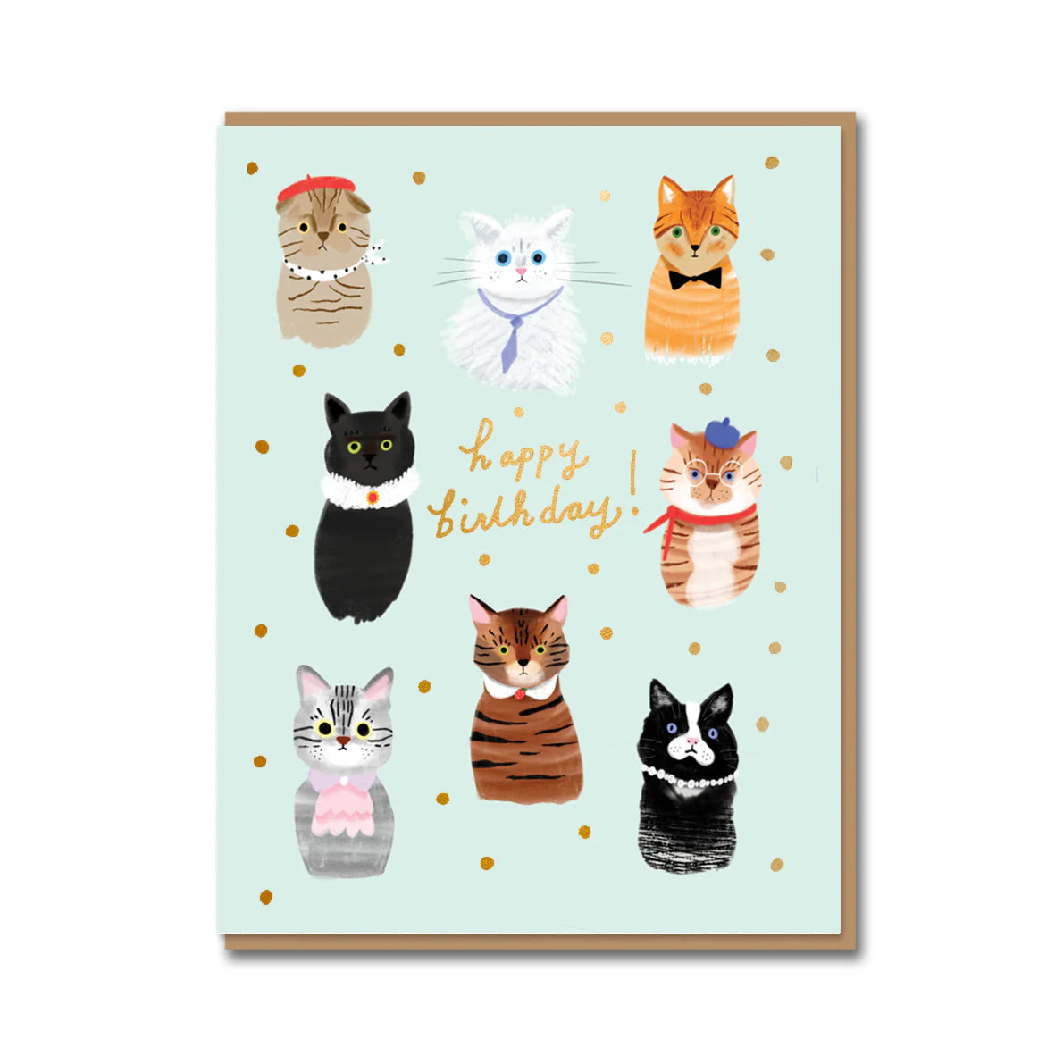 Party Cats Birthday Card