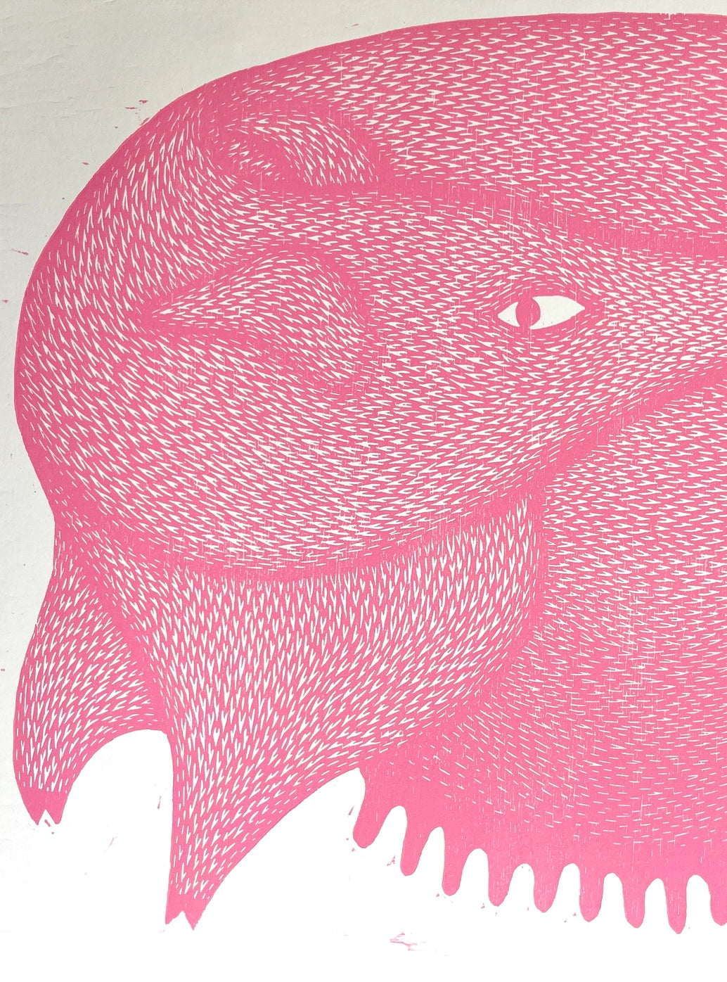 Swine of the Times Original Woodcut