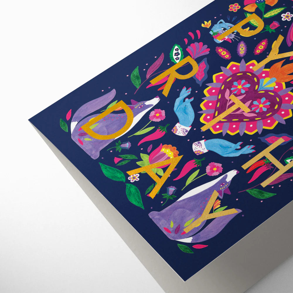 Mexican Inspired Birthday Card