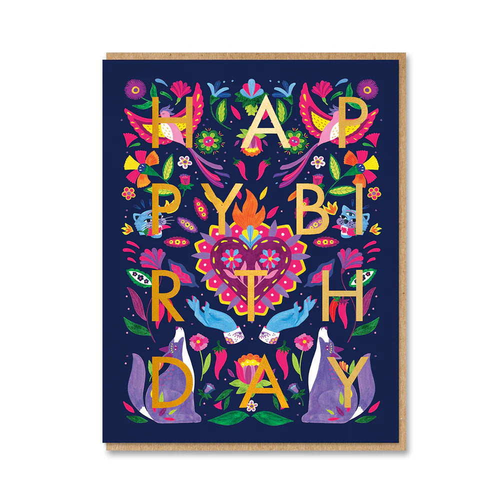 Mexican Inspired Birthday Card