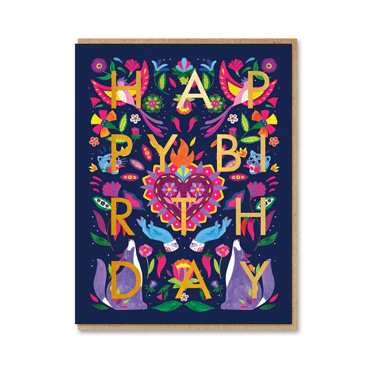 Mexican Inspired Birthday Card