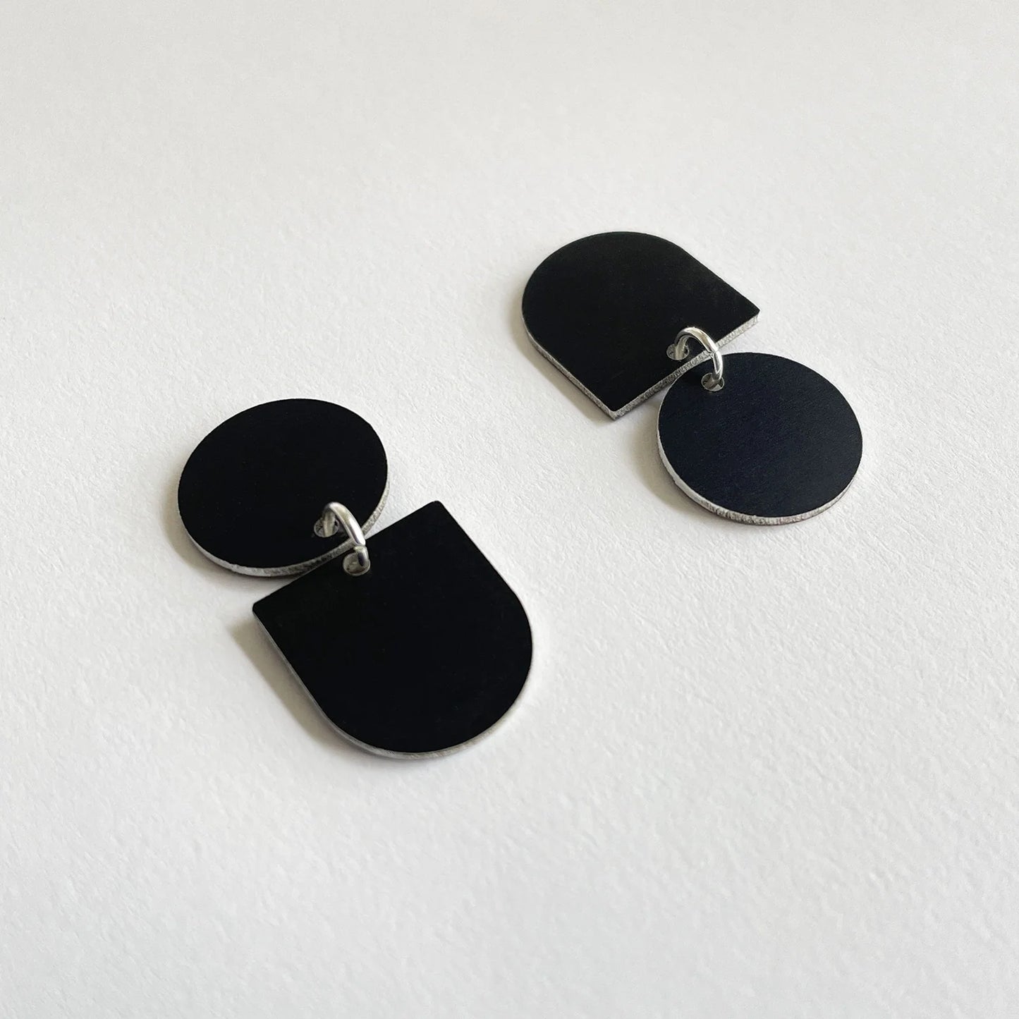 Black Twins Earrings