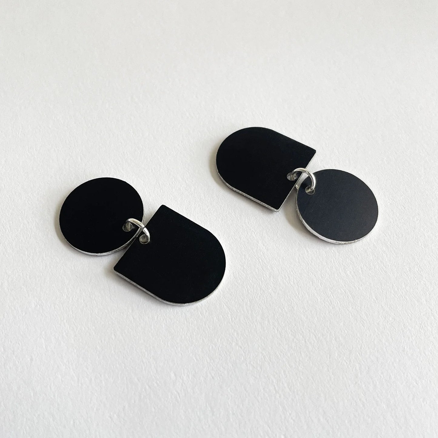 Black Twins Earrings