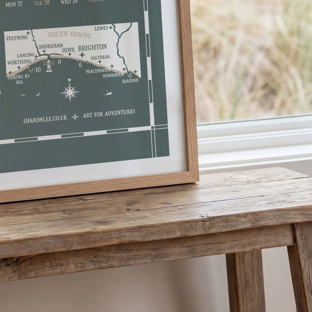 Brighton Hove Worthing and Shoreham Tide Chart 2027