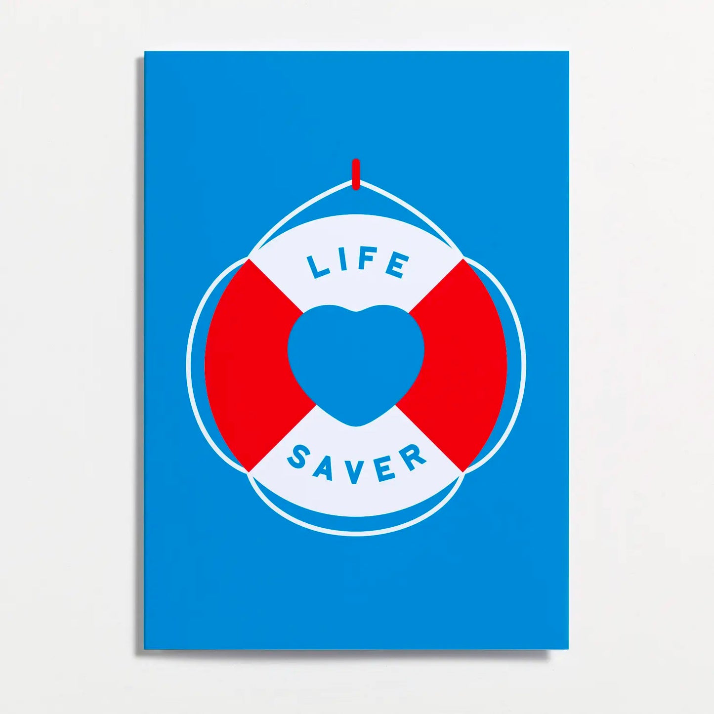 Life Saver Greetings Card