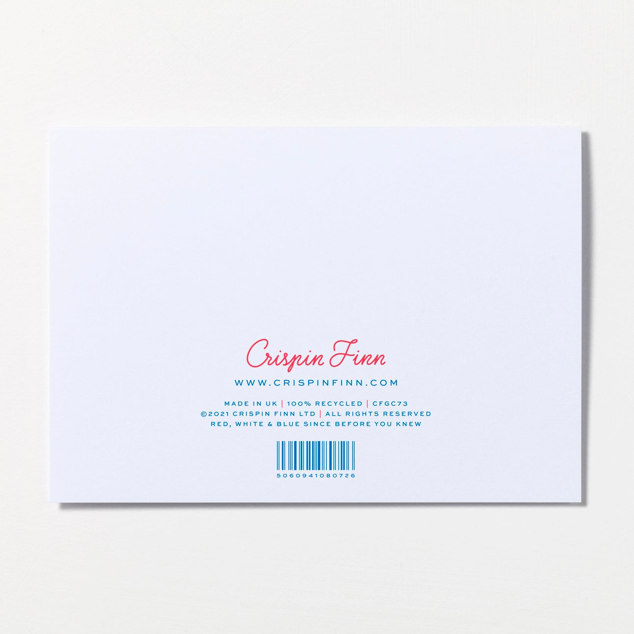 Nice Number Greetings Card - 18