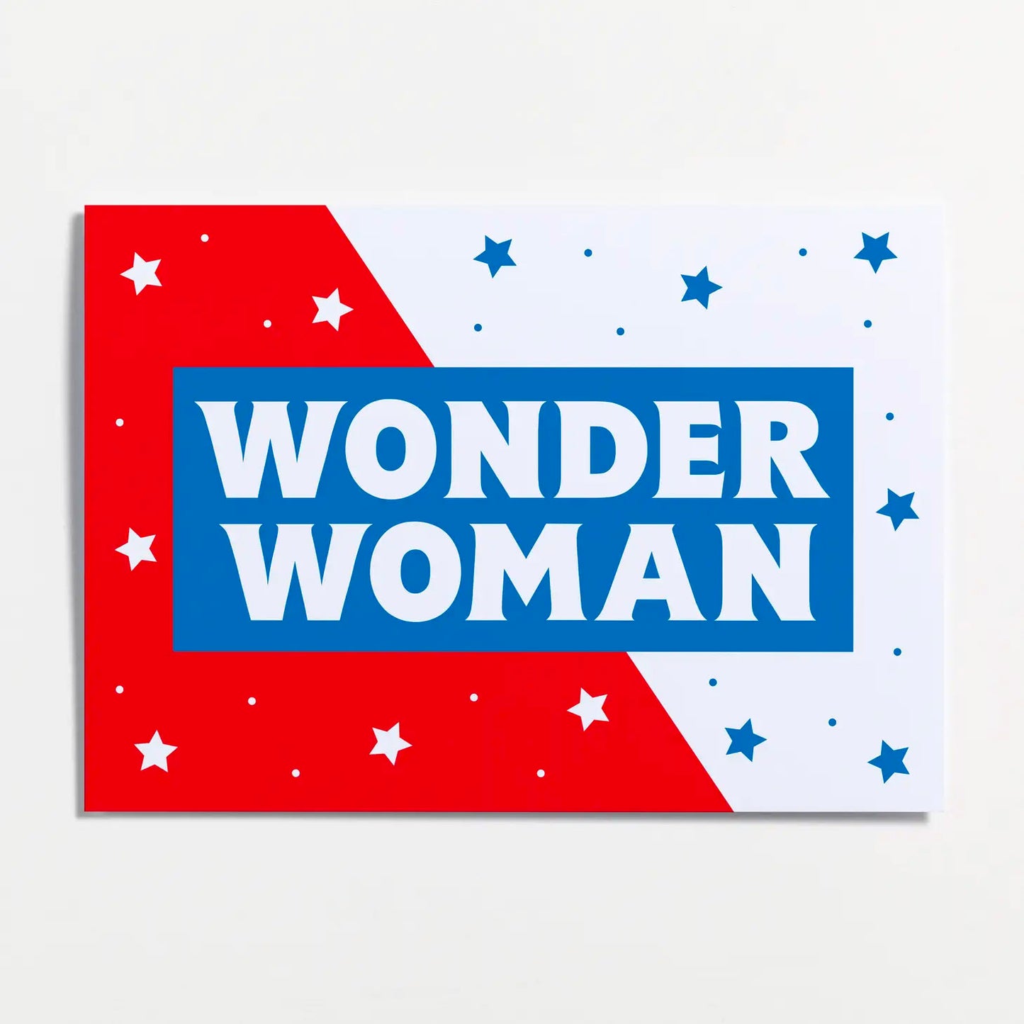Wonder Woman Greetings Card
