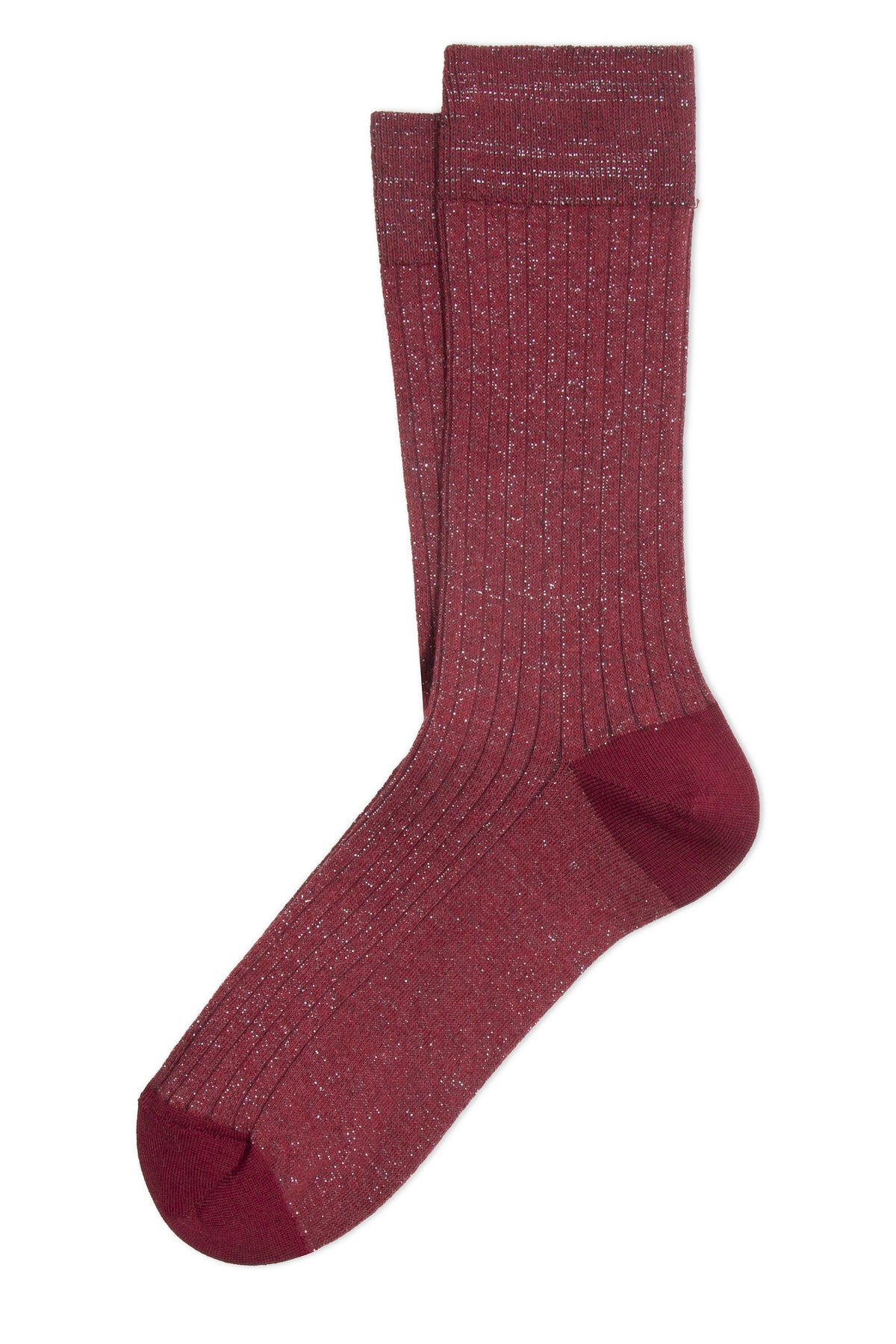 Cherry Short Socks in Lurex Cotton