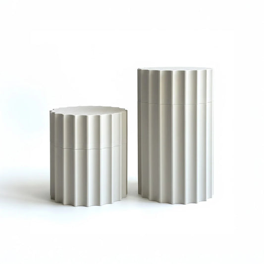 Column Storage Pot -  3D Printed