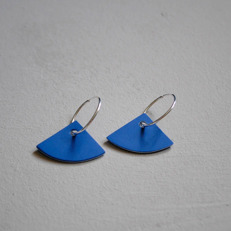 Porcelain Hoop Earrings